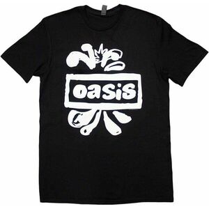 Oasis Ing Logo Splat Unisex Black M kép