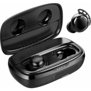 Tribit FlyBuds 3 BTH92SC Black In-ear vezeték nélküli fejhallgató kép