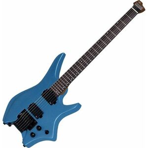 HILS Guitars HN5 NEXT Emerald Blue Metallic Headless gitár kép