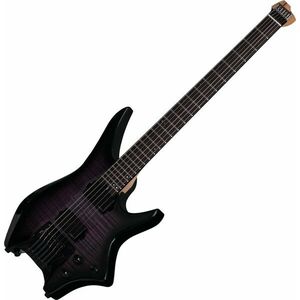 HILS Guitars HN7 NEXT Transparent Purple Burst Headless gitár kép