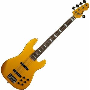 Markbass GV 5 Gloxy CR RW Metallic Yellow Elektromos basszusgitár kép