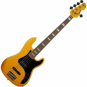 Markbass GV 5 Gloxy CR RW (Passive) Metallic Yellow Elektromos basszusgitár kép