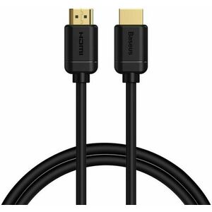 Baseus HDMI 2.0 kábel 4K 60Hz 3D HDR 18Gbps 1m, Fekete kép