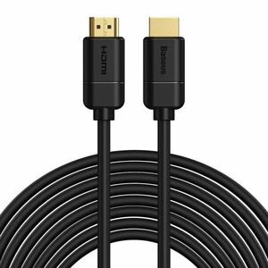 Baseus HDMI 2.0 kábel 4K 30Hz 3D HDR 18Gbps 8m, fekete kép