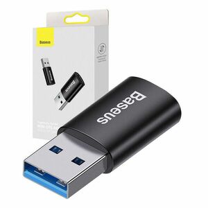 Baseus Ingenuity USB-A - USB-C OTG adapter, fekete kép