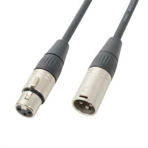 PD Connex DMX kábel, 3 pólusú XLR-csatlakozó, anya-apa, 120 ohm, 0, 75 m kép