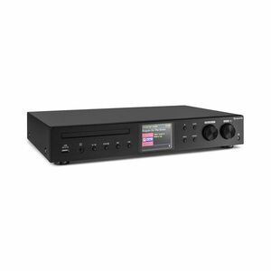 Auna iTuner CD, HiFi receiver, internet/DAB+/ FM rádió, CD-lejátszó, WiFi, fekete kép