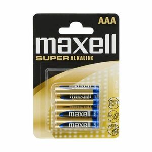 Mikroceruza elem AAA - LR03 XL Super Alkaline - 1, 5V 4 db/bliszter kép