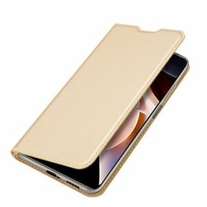 DUX DUCIS Skin Pro könyv bőrtok Xiaomi Redmi Note 11 Pro Plus, arany kép