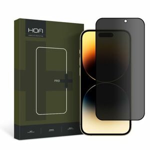 HOFI Anti Spy üvegfólia iPhone 15 Pro Max kép