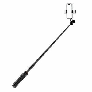 MG Telescopic Bluetooth szelfie bot LED lámpval 1.3m, fekete kép