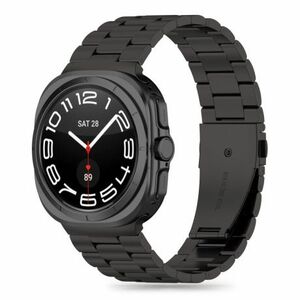 Tech-Protect Stainless szíj Samsung Galaxy Watch Ultra 47mm, black kép