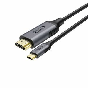 Tech-Protect Ultraboost kábel USB-C / HDMI 2.0 4K 1.8m, fekete kép