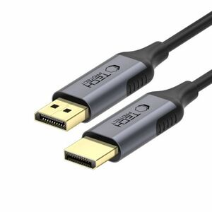 Tech-Protect Ultraboost kábel DisplayPort 1.4 4K 2m, fekete kép