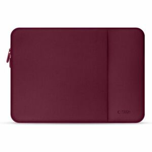 Tech-Protect Neopren laptop tok 15-16'', bordó kép