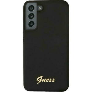 Samsung Galaxy S22 Silicone cover black (GUHCS22SLSLMGBK) kép