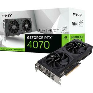 GeForce RTX 4070 12GB VERTO Dual Fan (VCG407012DFXPB1) kép