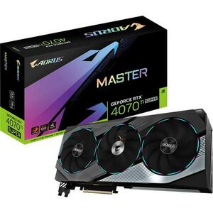 GeForce RTX 4070 TI SUPER AORUS MASTER 16GB GDDR6X (GV-N407TSAORUS M-16GD) kép