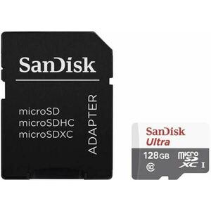 microSDXC 128GB C10/UHS-I SDSQUNR-128G-GN6TA kép