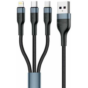 3A + micro USB Black kép