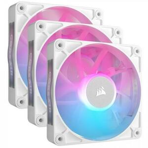 iCUE LINK White RX120 RGB 120mm Three Fan Pack (CO-9051022-WW) kép