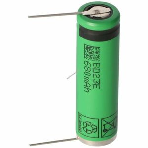 Helyettesítő akku Sanyo UR14500 3.6V 14x50mm borotva és fogkefe kép