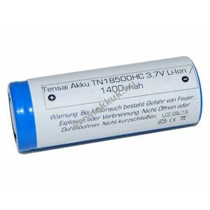 Tensai akkucella Li-ion típus: ICR18500 HC 1400mAh 3C 18490 kép