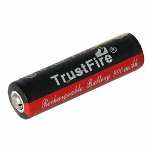 Trustfire 14500/AA Li-Ion akku 900mAh 3.7V, védelmi electronikával kép