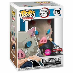 POP! Animation: Inosuke Hashibira (Demon Slayer) Special Edition Flocked kép