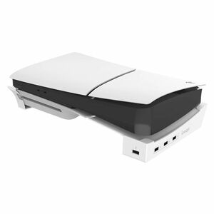 iPega P5S008 Horizontális állvány USB HUB PS5 Slim/PS5 Pro, White kép