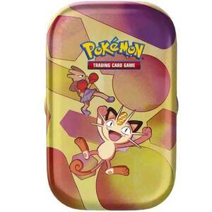 Kártyajáték Pokémon TCG: Scarlet & Violet 151 Mini Tin Meowth & Hitmonchan (Pokémon) kép