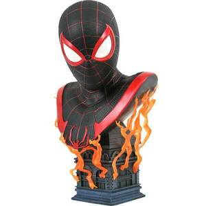 Mellszobor Marvel Legends In 3D Ps5 Miles Morales 1/2 kép