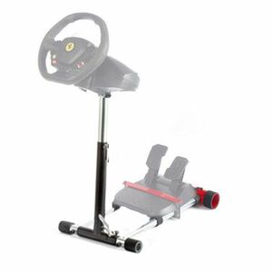 Wheel Stand Pro DELUXE V2, állvány Versenykormány és pedálok számára Thrustmaster SPIDER, T80/T100, T150, F458/F430, fekete kép