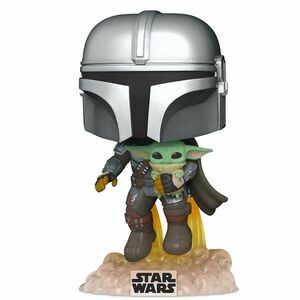 POP! Mando Flying (Star Wars: The Mandalorian) kép