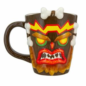 Crash Bandicoot Uka Uka Shaped Mug kép