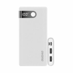 Dudao K9Pro Power Bank 10000mAh 2x USB 2A, fehér (K9Pro-02) kép