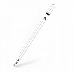 Tech-Protect Charm Stylus érintőceruza tablet, fehér/ezüst kép