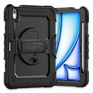 Tech-Protect Solid 360 tok iPad Air 11'' 6gen 2024, fekete kép