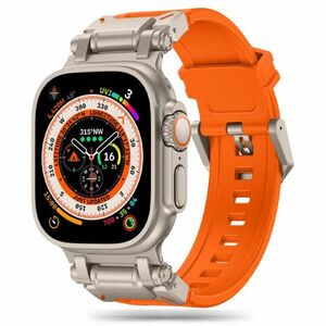 Tech-Protect Delta Pro szíj Apple Watch 42/44/45/49mm, orange / titanium kép