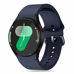 Tech-Protect Silicone szíj Samsung Galaxy Watch 4 / 5 / 5 Pro / 6 / 7 / FE, navy blue kép