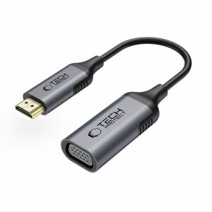 Tech-Protect Ultraboost adapter HDMI / VGA Full HD, fekete kép