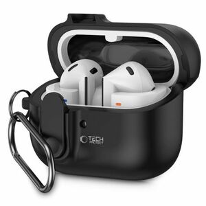 Tech-Protect Slim Hook tok Samsung Galaxy Buds 3 / 3 Pro, fekete kép