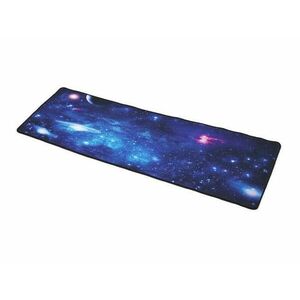 Galaxis mintás, kék nagyméretű billentyűzet- és egérpad, 88 x 30 cm kép