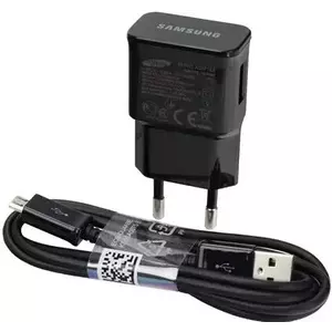 Töltő Samsung ETA-0U90 black bulk 2A + MicroUSB cable () kép