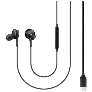 Fejhallgató Samsung EO-IC100BB AKG stereo set black USB-C (EO-IC100BBEGEU) kép