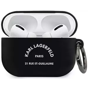 Tok Karl Lagerfeld KLACAPSILRSGBK AirPods Pro cover black Silicone RSG (KLACAPSILRSGBK) kép