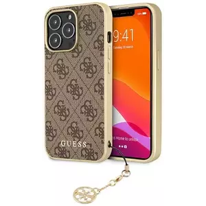 Tok Guess GUHCP13XGF4GBR iPhone 13 Pro Max 6, 7" brown hardcase 4G Charms Collection (GUHCP13XGF4GBR) kép