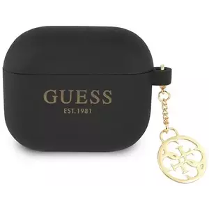 Guess GUA3LSC4EK AirPods 3 cover black Charm Collection (GUA3LSC4EK) kép