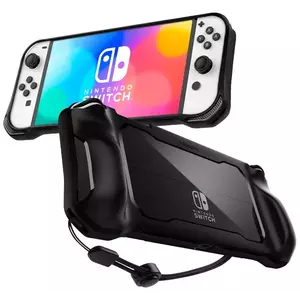 Tok SPIGEN RUGGED ARMOR NINTENDO SWITCH OLED MATTE BLACK (ACS04020) kép