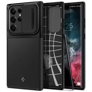 Tok SPIGEN OPTIK ARMOR GALAXY S22 ULTRA BLACK (ACS04281) kép